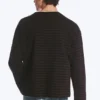 Loose Boxy Long-Sleeved T-Shirt – Striped Dark Brown Loose Boxy Long-Sleeved T-Shirt – Striped Dark Brown