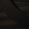 Loose Boxy Long-Sleeved T-Shirt – Striped Dark Brown Loose Boxy Long-Sleeved T-Shirt – Striped Dark Brown
