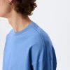 Loose Boxy Long-Sleeved T-Shirt – Washed Blue Loose Boxy Long-Sleeved T-Shirt – Washed Blue