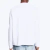 Loose Boxy Long-Sleeved T-Shirt – White Loose Boxy Long-Sleeved T-Shirt – White