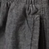 Loose Chambray Trousers – Black Melange Loose Chambray Trousers – Black Melange