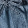 Loose Chambray Trousers – Washed Blue Loose Chambray Trousers – Washed Blue