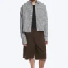 Loose Cotton Shirt – Dusty White – Checked Loose Cotton Shirt – Dusty White – Checked
