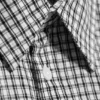 Loose Cotton Shirt – Dusty White – Checked Loose Cotton Shirt – Dusty White – Checked