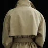 Loose Double-Breasted Trench Coat – Beige Loose Double-Breasted Trench Coat – Beige