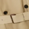 Loose Double-Breasted Trench Coat – Beige Loose Double-Breasted Trench Coat – Beige