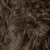 Loose Fit Faux Fur Jacket – Dark Mole Melange Loose Fit Faux Fur Jacket – Dark Mole Melange