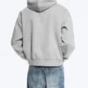 Loose Fit Hoodie – Grey Melange Loose Fit Hoodie – Grey Melange
