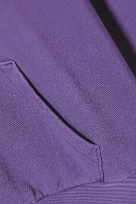 Loose Fit Hoodie – Purple Loose Fit Hoodie – Purple