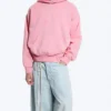 Loose Fit Hoodie – Washed Pink Loose Fit Hoodie – Washed Pink