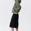 Loose Fit Mid Rise Chino Shorts – Black Loose Fit Mid Rise Chino Shorts – Black