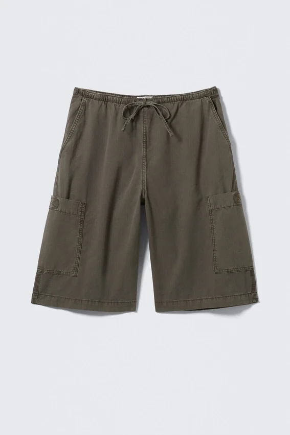 Loose Fit Ripstop Cargo Shorts – Dark Mole Loose Fit Ripstop Cargo Shorts – Dark Mole