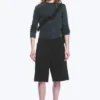 Loose Fit Scuba Shorts – Black Loose Fit Scuba Shorts – Black
