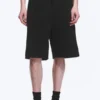 Loose Fit Scuba Shorts – Black Loose Fit Scuba Shorts – Black