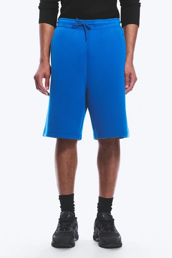 Loose Fit Scuba Shorts – Bright Blue Loose Fit Scuba Shorts – Bright Blue