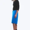 Loose Fit Scuba Shorts – Bright Blue Loose Fit Scuba Shorts – Bright Blue