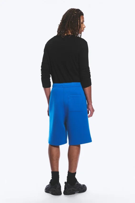 Loose Fit Scuba Shorts – Bright Blue Loose Fit Scuba Shorts – Bright Blue