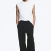 Loose Fit Scuba Sweatpants – Black Loose Fit Scuba Sweatpants – Black