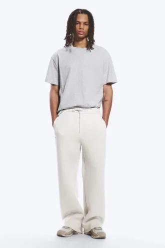 Loose Fit Scuba Sweatpants – Light Dusty Mole