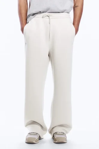 Loose Fit Scuba Sweatpants – Light Dusty Mole