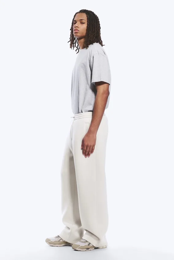 Loose Fit Scuba Sweatpants – Light Dusty Mole Loose Fit Scuba Sweatpants – Light Dusty Mole