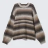Loose Fit Space-Dyed Knitted Sweater – Mole Space Dye Loose Fit Space-Dyed Knitted Sweater – Mole Space Dye
