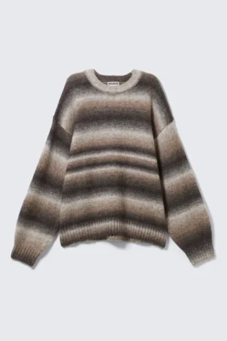 Loose Fit Space-Dyed Knitted Sweater – Mole Space Dye
