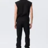 Loose Fit Square Cotton Tank Top – Black Loose Fit Square Cotton Tank Top – Black