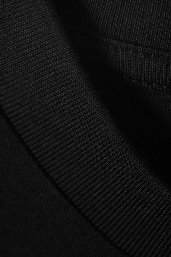 Loose Fit Square Cotton Tank Top – Black Loose Fit Square Cotton Tank Top – Black