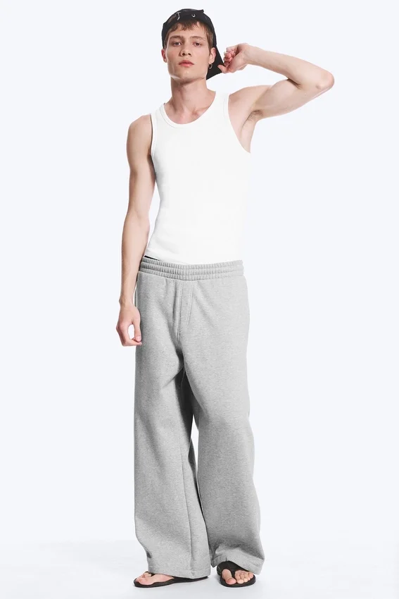 Loose Fit Sweatpants – Light Grey Loose Fit Sweatpants – Light Grey