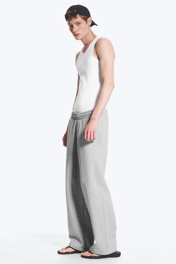Loose Fit Sweatpants – Light Grey Loose Fit Sweatpants – Light Grey