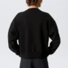 Loose Fit Sweatshirt – Black Loose Fit Sweatshirt – Black