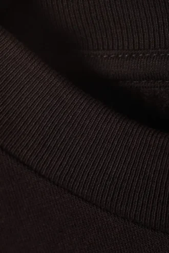 Loose Fit Sweatshirt – Dark Brown