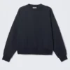 Loose Fit Sweatshirt – Dark Navy Blue Loose Fit Sweatshirt – Dark Navy Blue