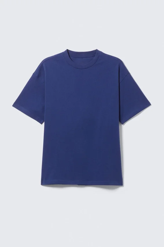 Loose Fit T-Shirt – Dark Blue Loose Fit T-Shirt – Dark Blue