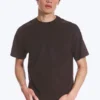 Loose Fit T-Shirt – Dark Brown Loose Fit T-Shirt – Dark Brown