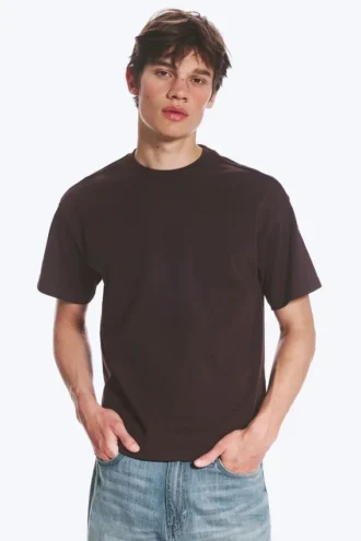 Loose Fit T-Shirt – Dark Brown