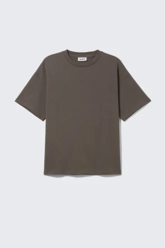 Loose Fit T-Shirt – Dark Brown