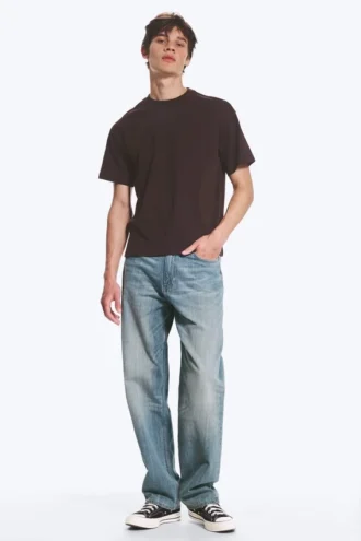 Loose Fit T-Shirt – Dark Brown