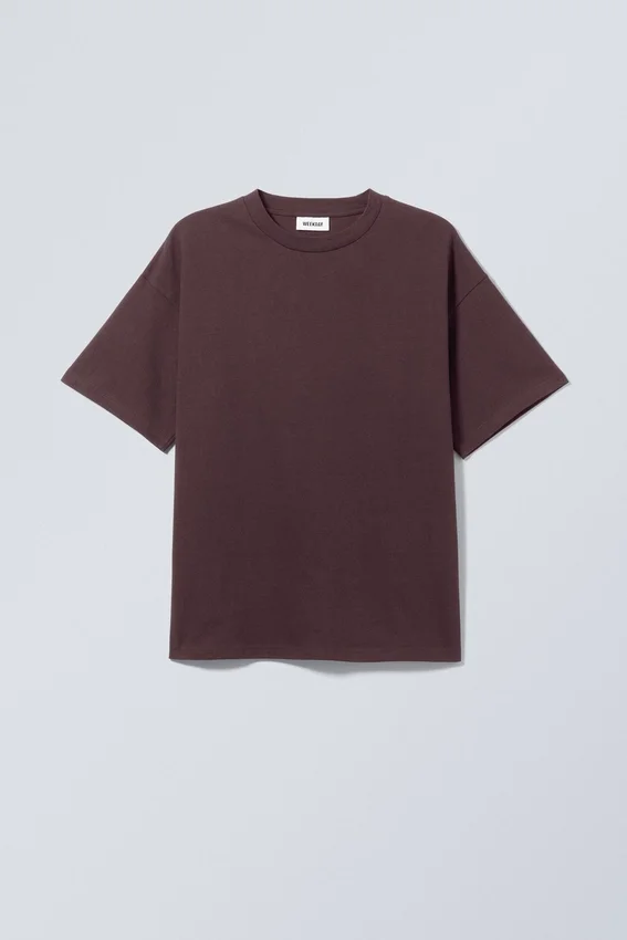 Loose Fit T-Shirt – Dark Purple Loose Fit T-Shirt – Dark Purple