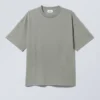 Loose Fit T-Shirt – Dusty Grey Loose Fit T-Shirt – Dusty Grey