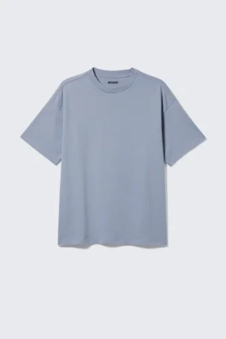 Loose Fit T-Shirt – Light Dusty Blue