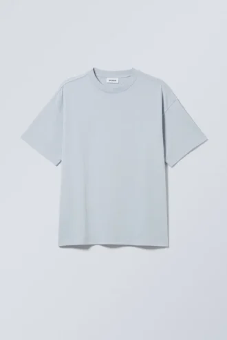 Loose Fit T-Shirt – Light Dusty Blue
