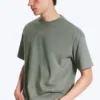 Loose Fit T-Shirt – Light Dusty Khaki Green Loose Fit T-Shirt – Light Dusty Khaki Green