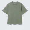 Loose Fit T-Shirt – Light Dusty Khaki Green Loose Fit T-Shirt – Light Dusty Khaki Green