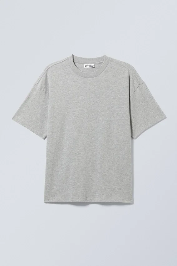 Loose Fit T-Shirt – Light Grey Loose Fit T-Shirt – Light Grey