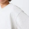 Loose Fit T-Shirt – Light Grey Melange Loose Fit T-Shirt – Light Grey Melange