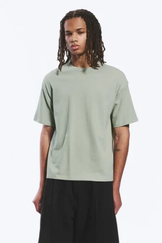 Loose Fit T-Shirt – Light Khaki Green
