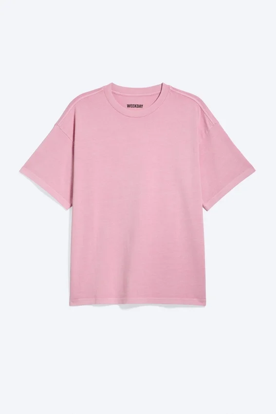 Loose Fit T-Shirt – Pink Loose Fit T-Shirt – Pink