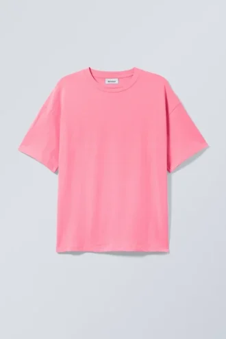 Loose Fit T-Shirt – Washed Pink